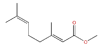 (E)-Methyl 3,7-dimethyl-2,6-octadienoate